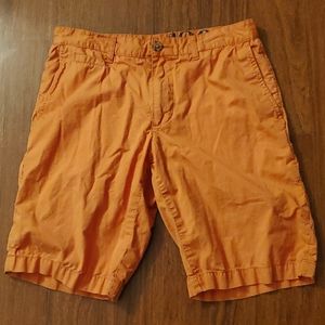 1901 Men's Orange Shorts - Size 30W